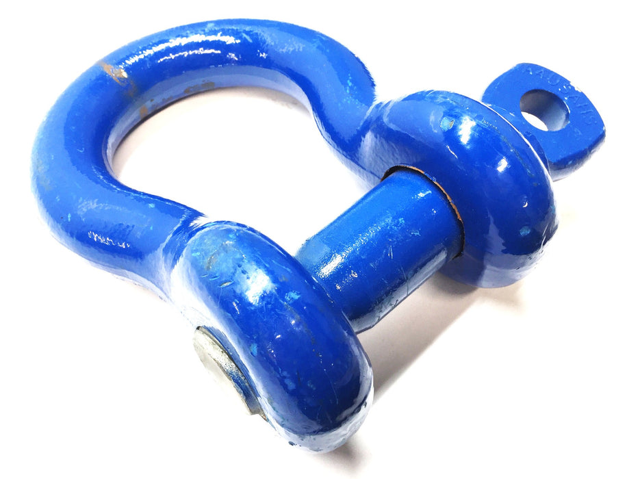 Campbell 1-1/4" Blue 12-Ton Screw Pin Shackle Anchor A4USAHS NOS