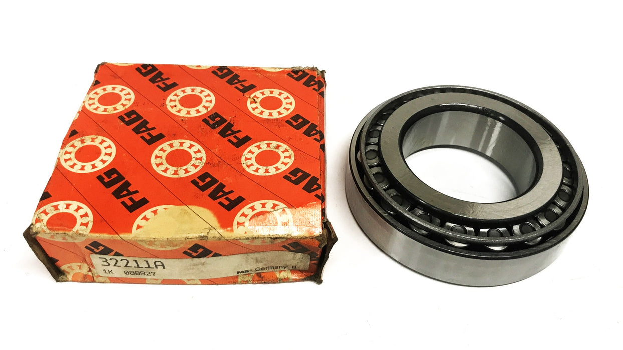 FAG Tapered Roller Bearing Cone and Cup 32211A NOS