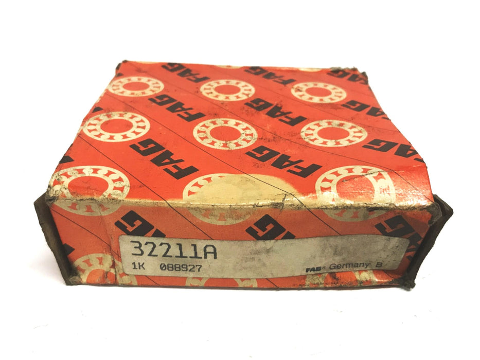 FAG Tapered Roller Bearing Cone and Cup 32211A NOS