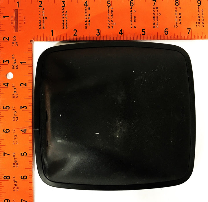 Velvac 6-1/2 inch X 6 inch Plastic Convex Glass Mirror 704153-5 [Lot of 2] NOS