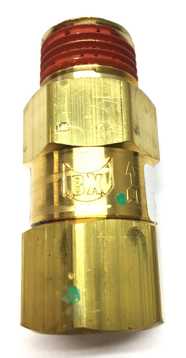 Bendix Inline Brass Check Valve 5003980 [Lot of 3] NOS