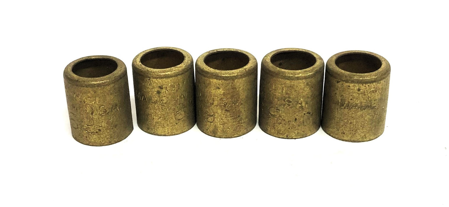 Scovill 0.56X0.48 Inch OAL 0.450.34 Inch ID Brass Pipe Cap 769 [Lot of 5] NOS