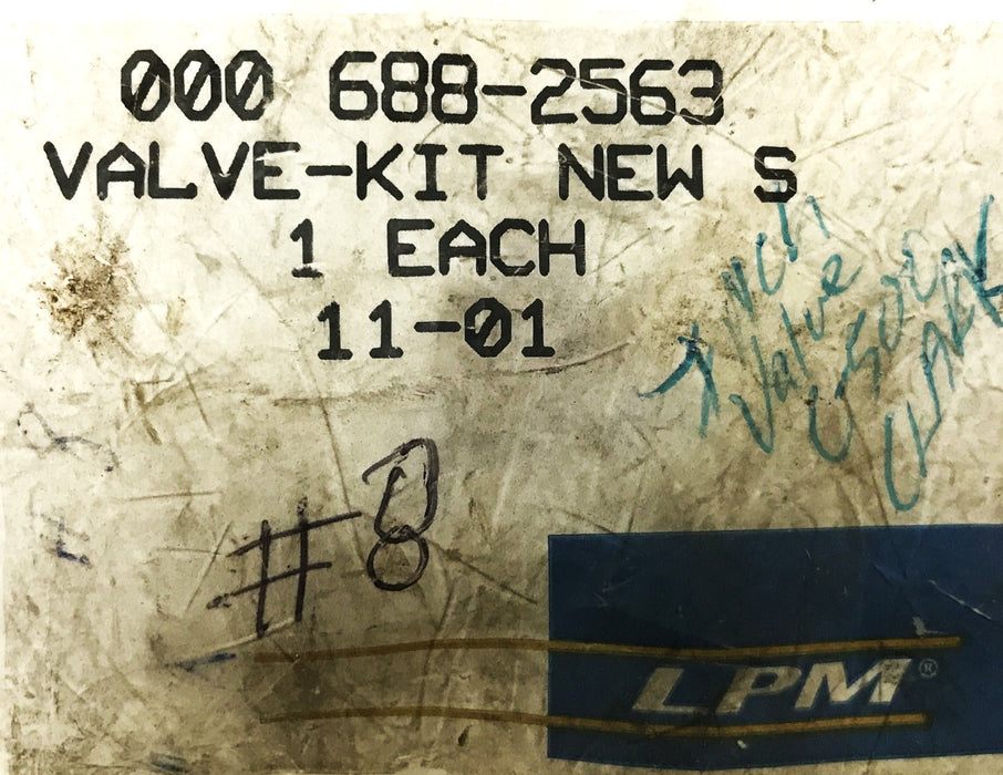 LPM Forklift Inching Valve 000-688-2563 NOS
