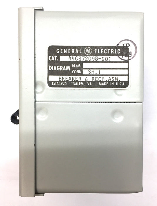 General Electric Breaker and Receptacle Assembly 44C372098-G01 (151A4925) NOS