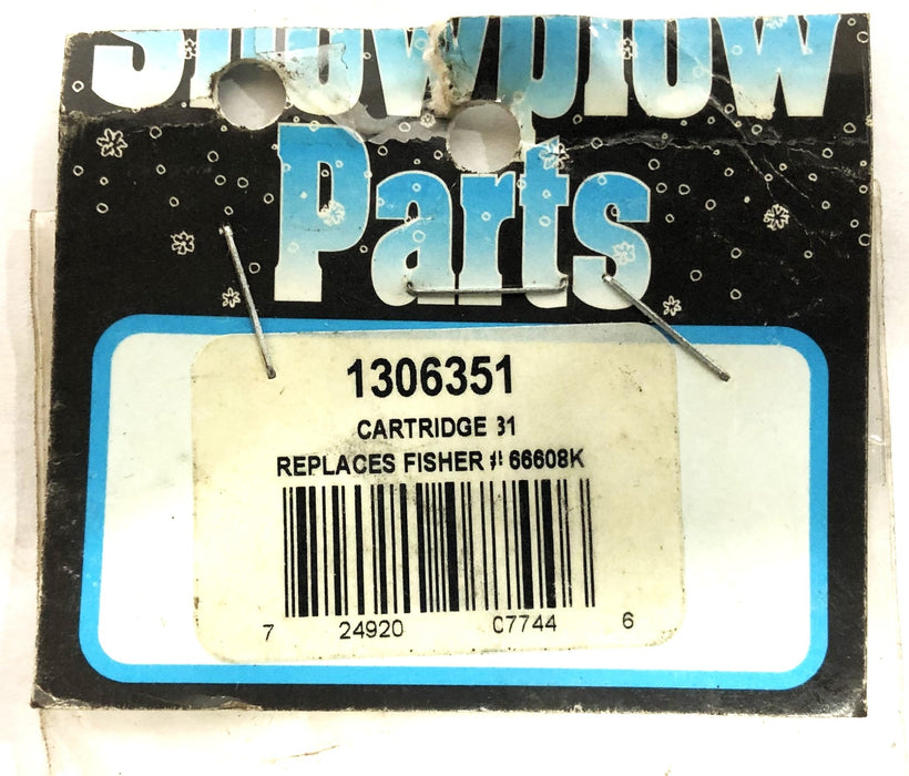 S.A.M. Snow Plow Cartridge Valve 1306351 NOS