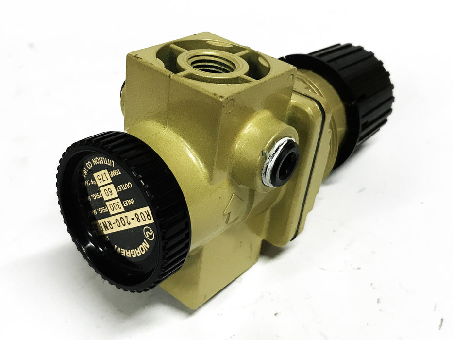 Norgren Pneumatic Pressure Regulator R08-200-RNFA NOS