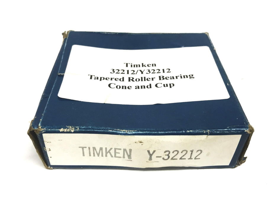 Timken Tapered Roller Bearing Cone and Cup 32212/Y32212 NOS