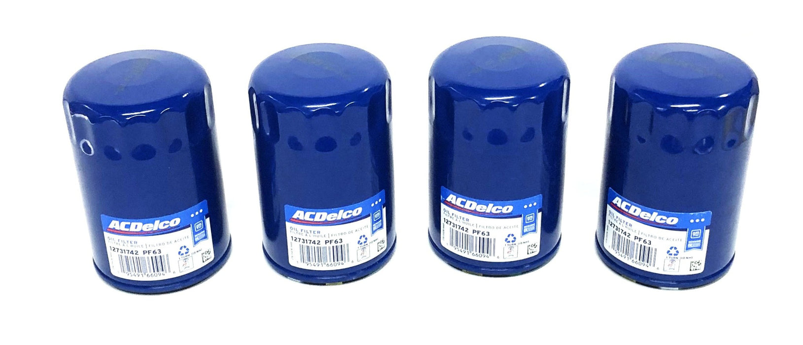 AC Delco Oil Filter 12731742 (PF63) [Lot of 4] NOS