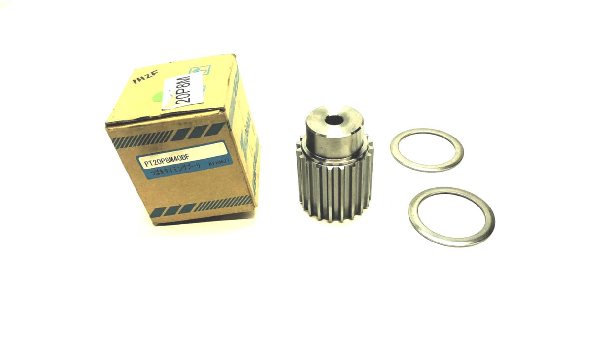 Tsubaki Pulley 20P8M (PT20P8M40BF) NOS