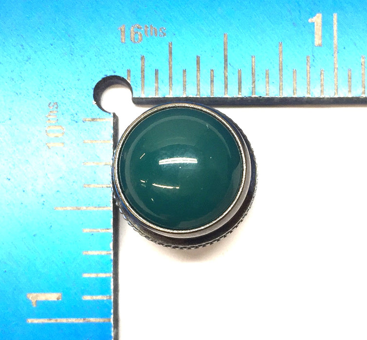 NFI Parts Green Lens Cap Panel Mount with Threaded Base 102990 [Lot of 5] NOS
