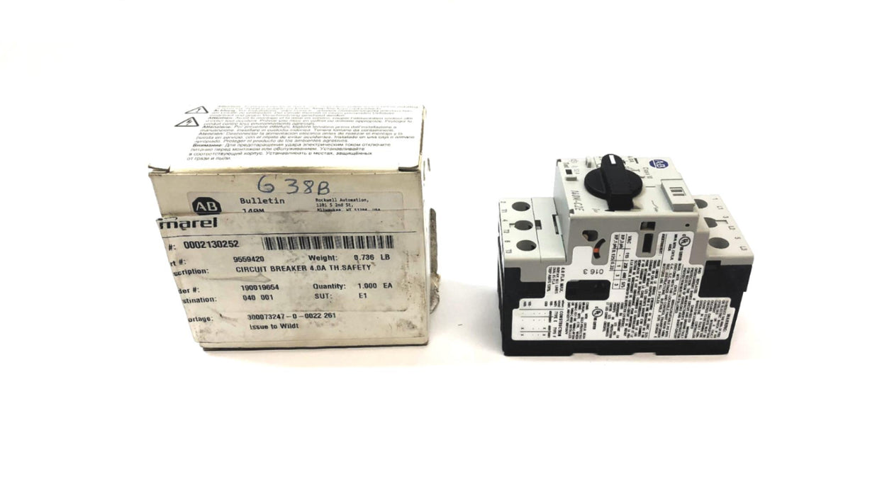 Allen-Bradley Circuit Breaker 140M-C2E-B40 NOS