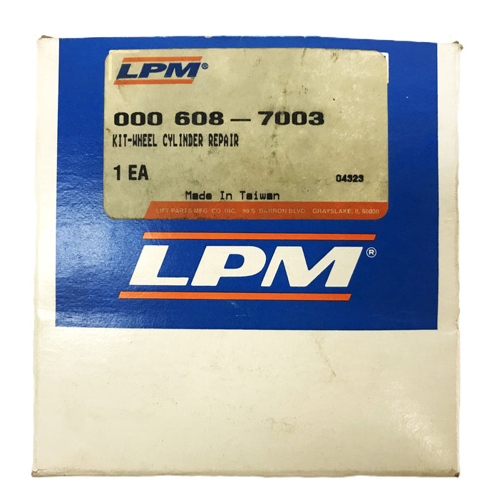 LPM Forklift Wheel Cylinder Repair Kit 608-7003 NOS