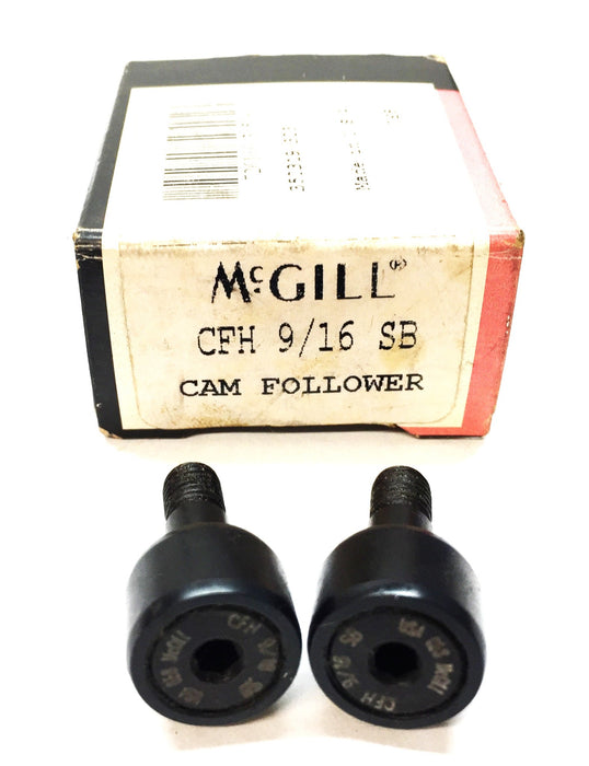 McGill Cam Follower Bearing CFH 9/16 SB [Lot of 2] NOS