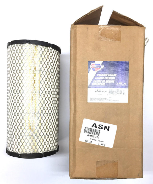 Carquest Premium Air Filter 87806 (032018) NOS