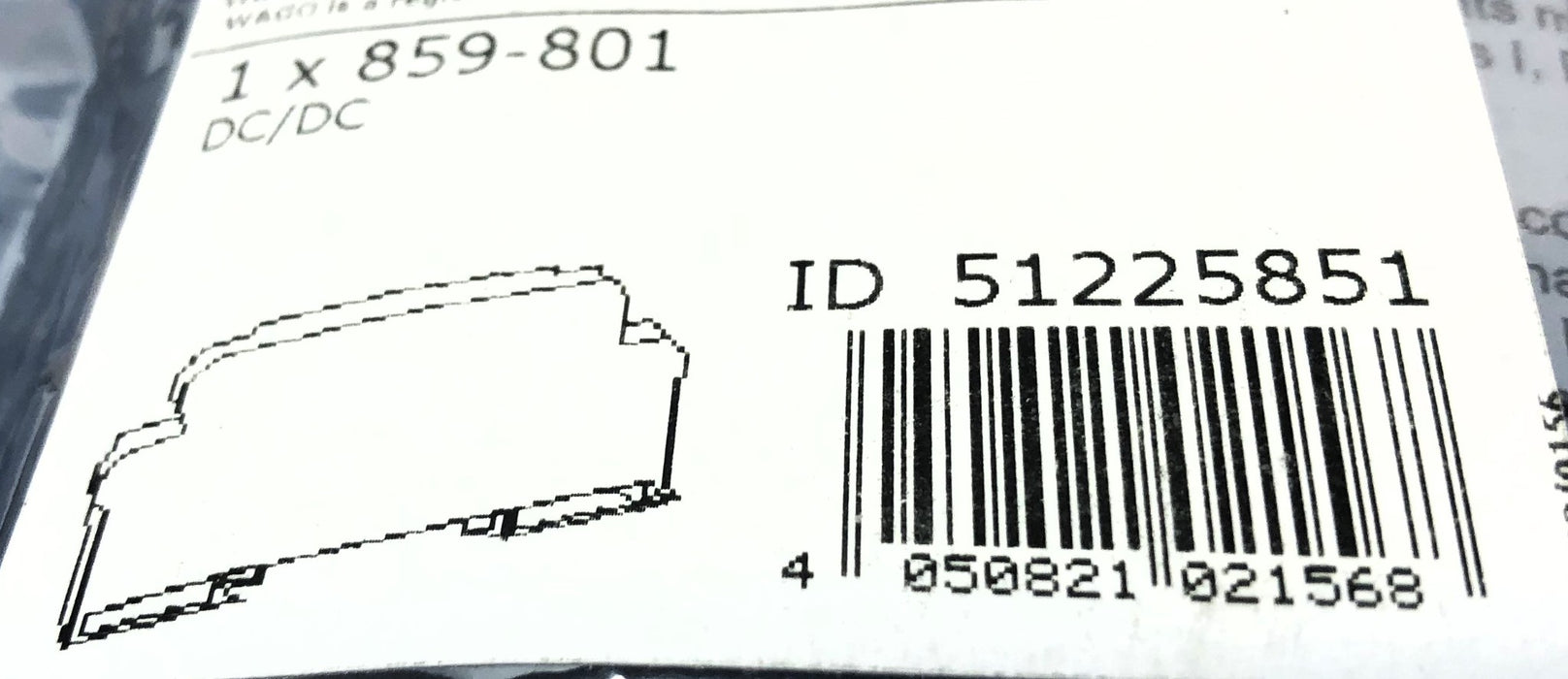Wago DC-DC Converter 859-801 NOS