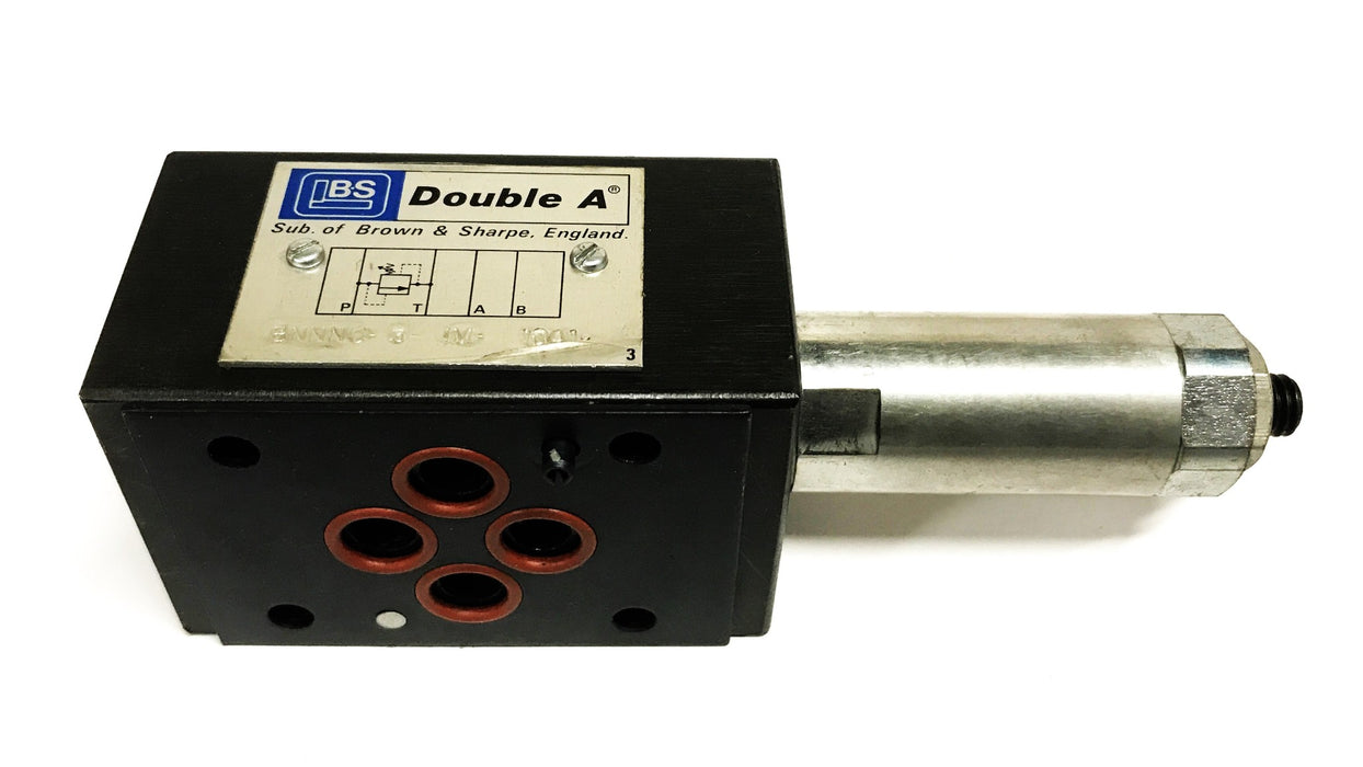 Double A Hydraulic Valve BNNNC-3-1M-10A1 NOS