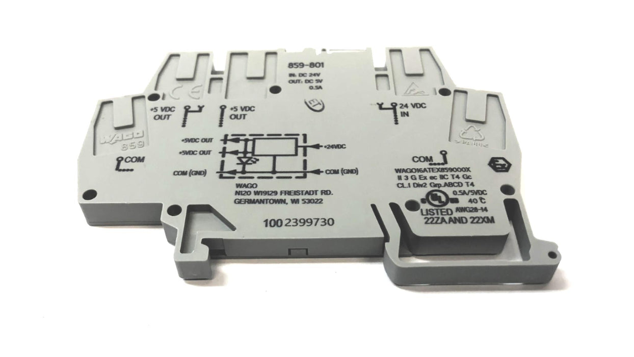 Wago DC-DC Converter 859-801 NOS