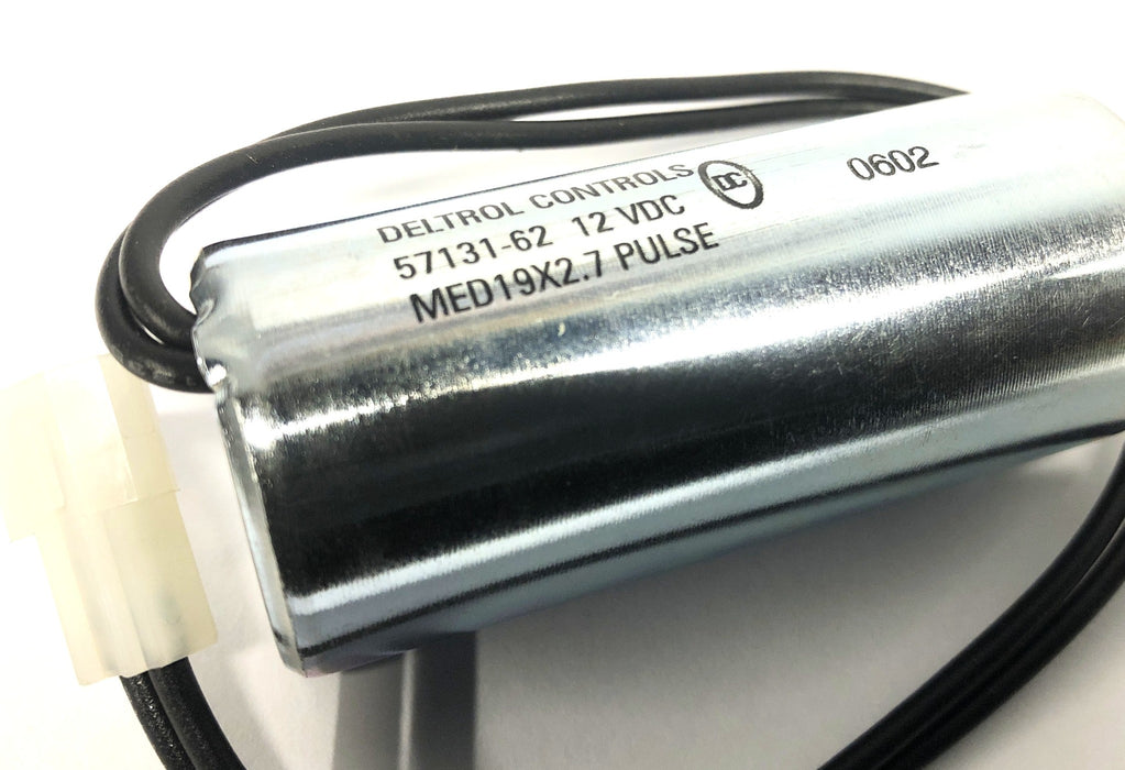 Deltrol Controls 12VDC MED19x2.7 Pulse Solenoid Assembly 57131-62 NOS