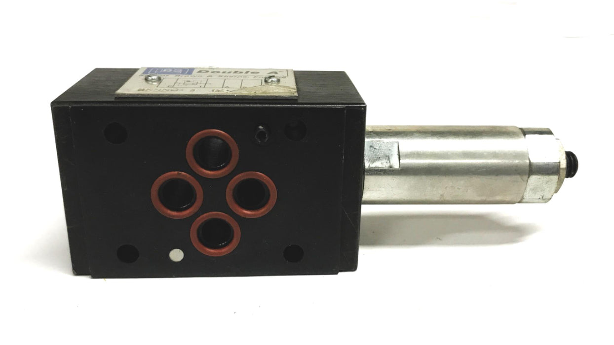 Double A Hydraulic Valve BNNNC-3-1M-10A1 NOS