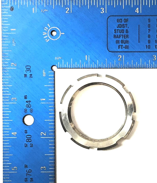 Unbranded M42 x 1.5 Slot Nut [Lot of 3] NOS