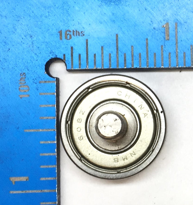 NMB Stainless Steel 7/32" Cam Follower Bearing 608Z [Lot of 3] NOS