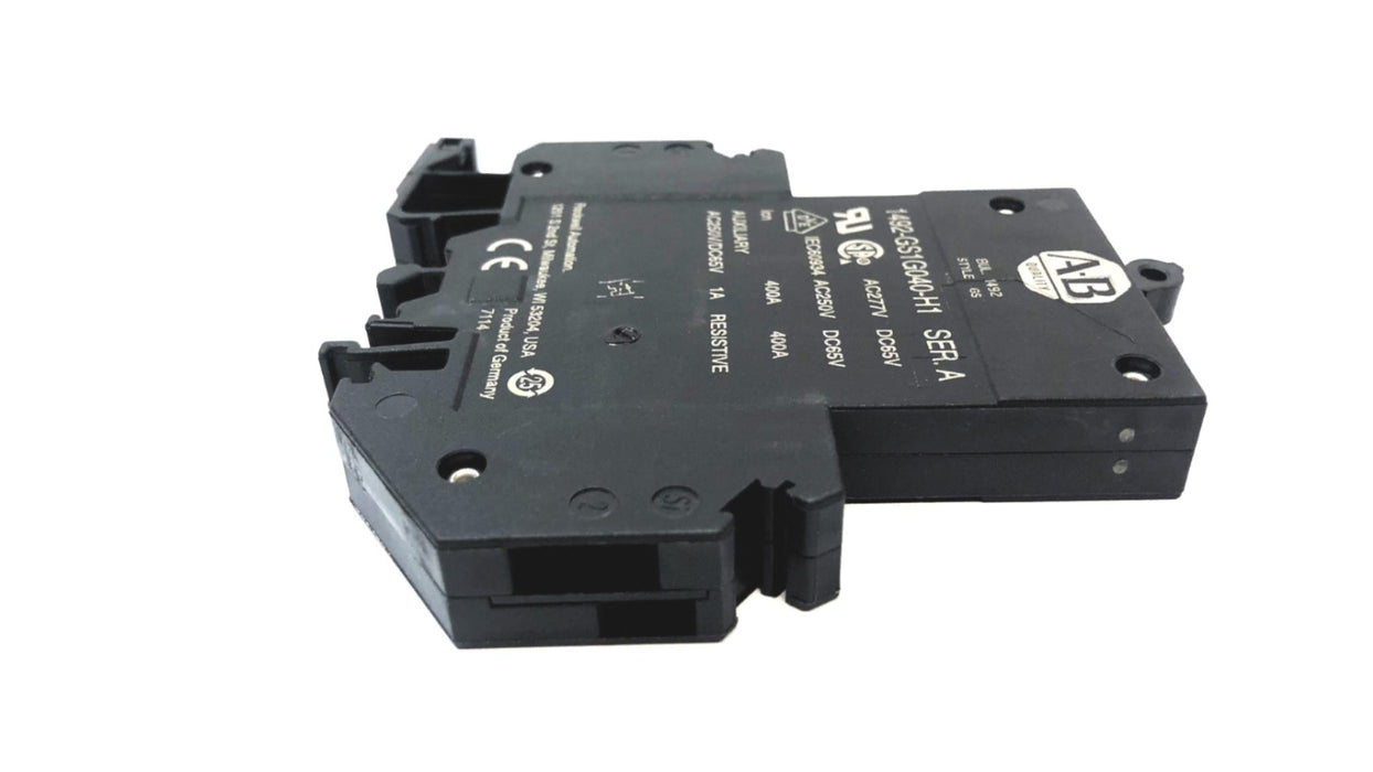 Allen-Bradley 4 AMP Series A Circuit Breaker 1492-GS1G040-H1 NOS