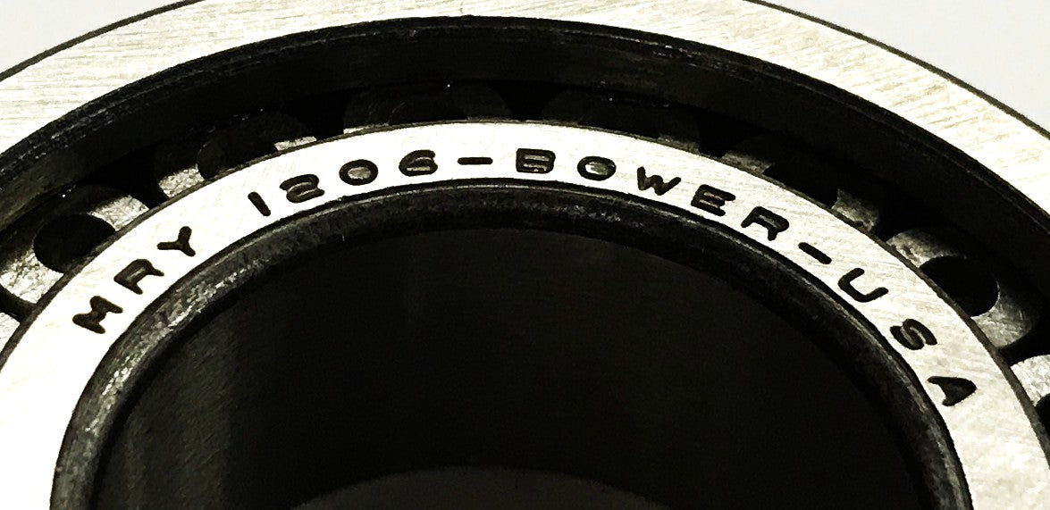 Bower Cylindrical Roller Bearing with Inner Ring (No Box) M1206E/MRY1206 NOS
