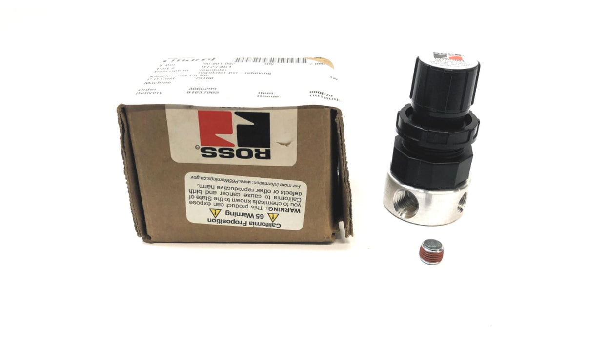 Ross Regulator Piston 1/4 5212C2004 NOS