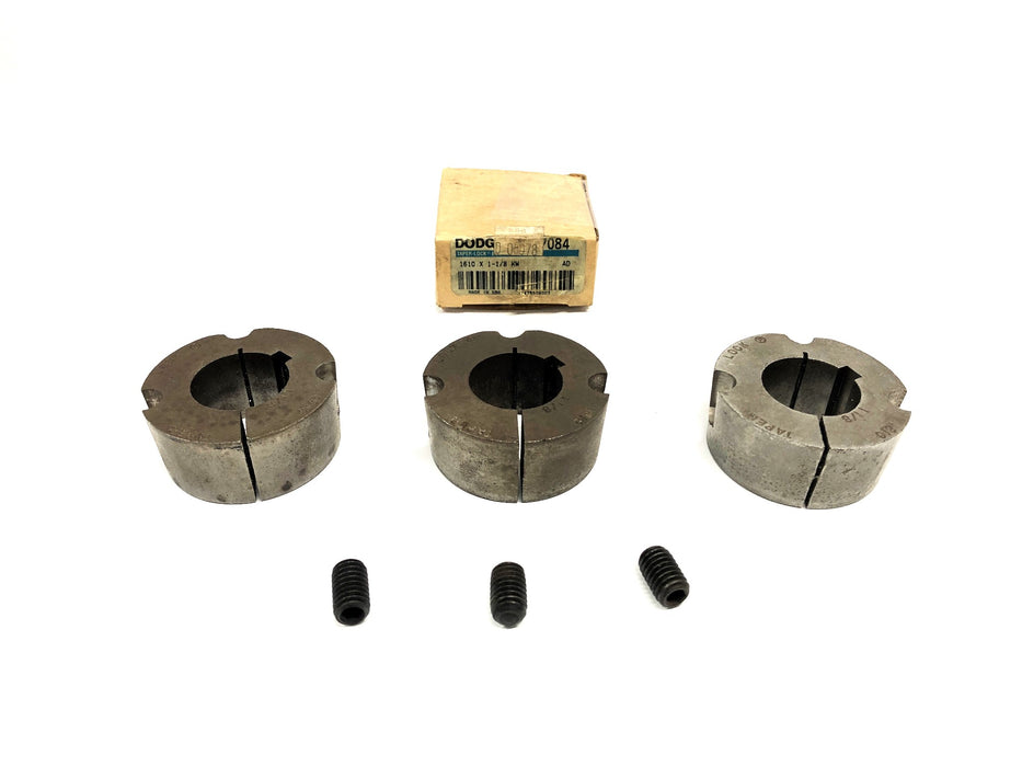 Dodge KW Split Taper Bushing 1610X1-1/8 [Lot of 3] NOS