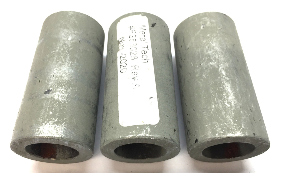 Metal Tech Steel 2"(L) x .65"(I.D) x 1"(O.D) Pipe Bushing F353028 [Lot of 3] NOS