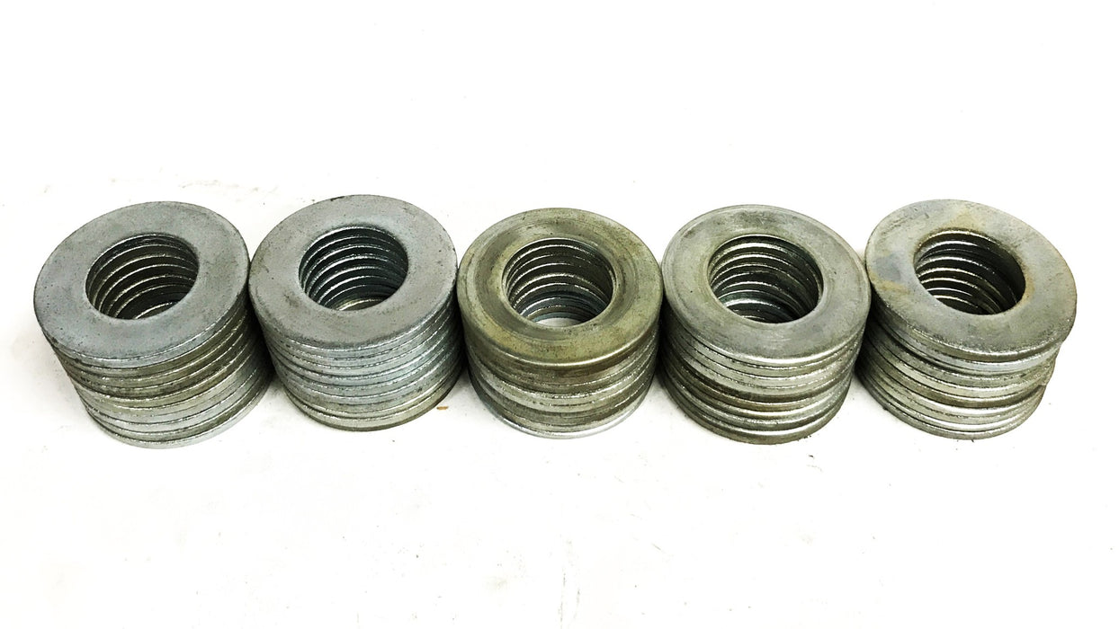 Unbranded Flat Washer 2-1/2 inch Diameter 1-1/4 inch Bore [Lot of 50] NOS