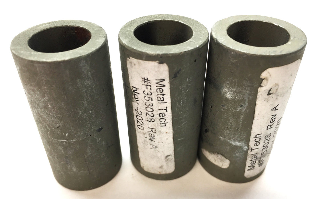 Metal Tech Steel 2"(L) x .65"(I.D) x 1"(O.D) Pipe Bushing F353028 [Lot of 3] NOS