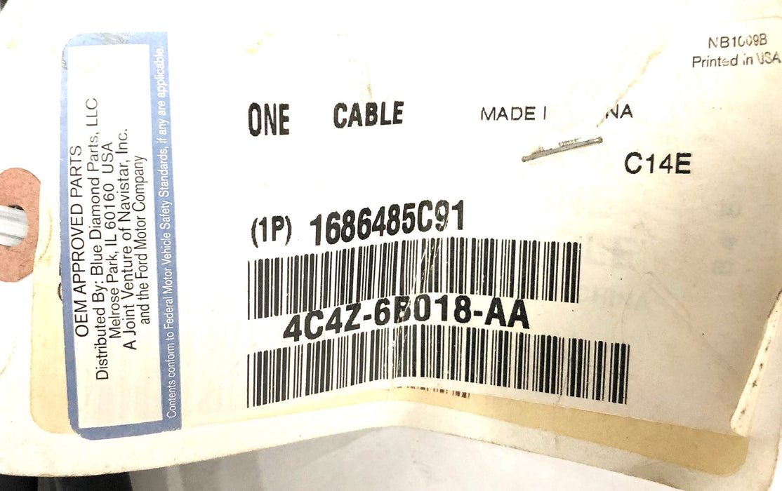 International Wire Cable 1686485C91 (4C4Z-6B018-AA) NOS
