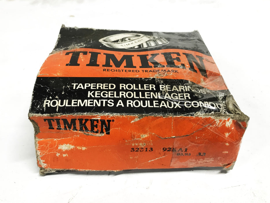 Timken Tapered Roller Bearing Cone and Cup 32313-92KA1 NOS