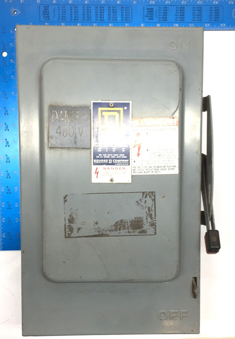 Square D 480V Safety Switch Enclosure A-40274-314-01 USED