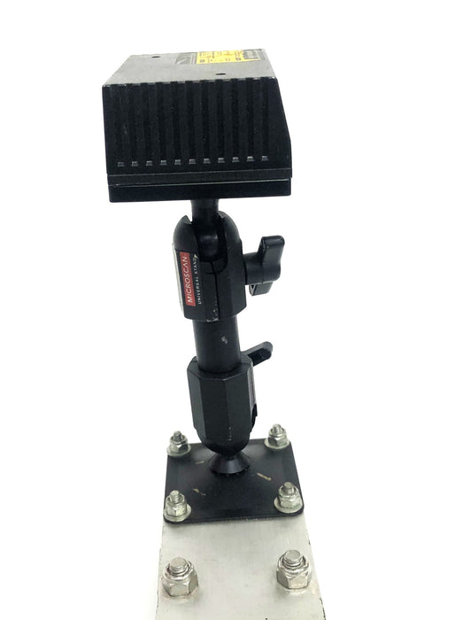 Microscan Mounted 10-28VDC 3 WATTS MAX MS-820 Barcode Scanner FIS-0820-0003 USED