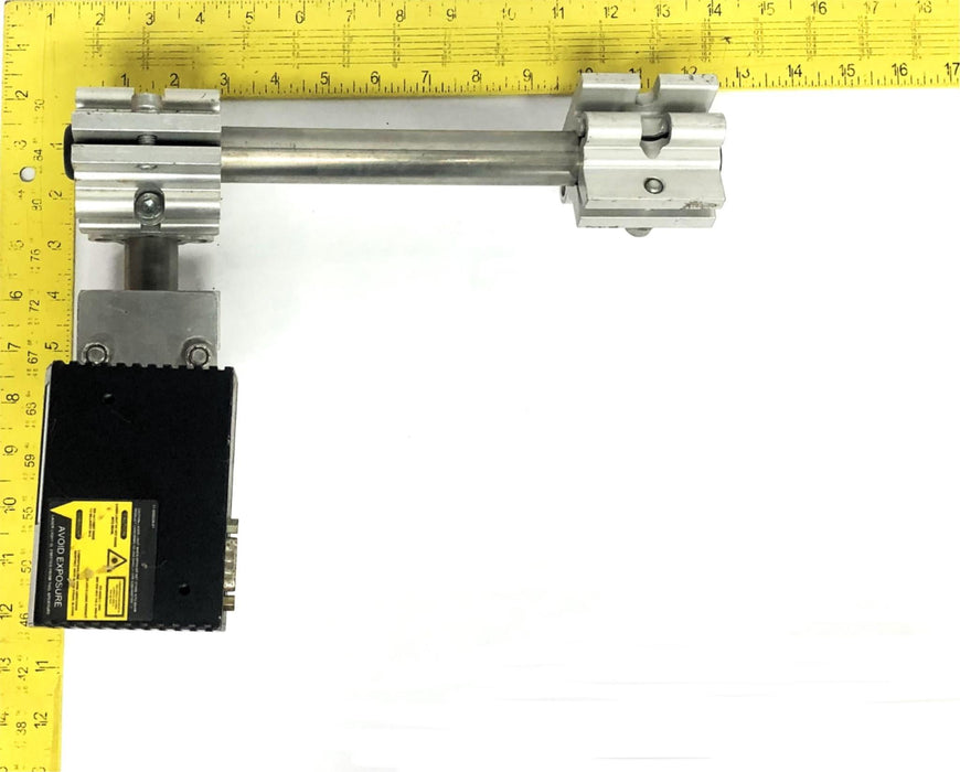 Microscan Mounted 10-28VDC 3 WATTS MAX MS-820 Barcode Scanner FIS-0820-0003 USED