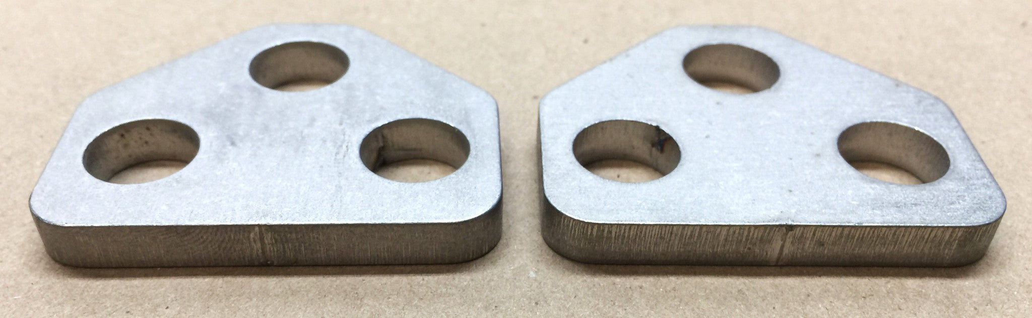 NFI Parts 1-3/4"x 2" x 1/4" Thk Steel Entrance Door Spacer 415690 [Lot of 2] NOS