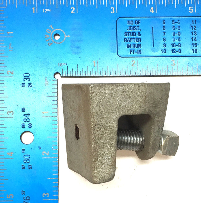 Appleton 3/8-16 Threaded 1-Jaw Clamp Malleable Iron Clamp Pack (5pcs) BH-502 NOS