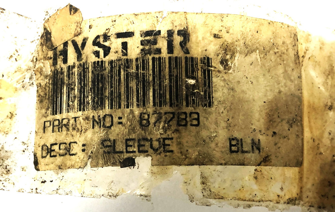 Hyster Sleeve 87789 NOS