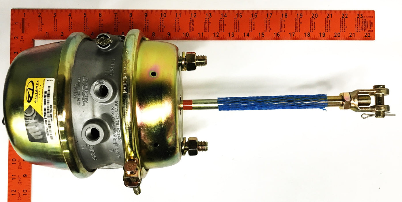 Alliance Type 30 Air Brake Chamber with Clevis ABP-N42A-23030CD NOS