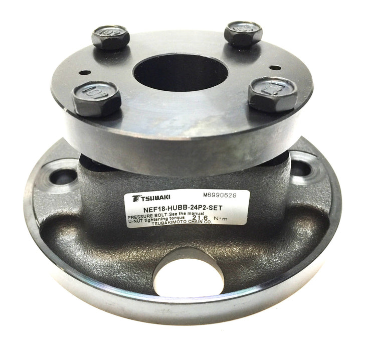 Tsubaki Spacer Type Flex Coupling NEF18-HUBB-24P2-SET NOS
