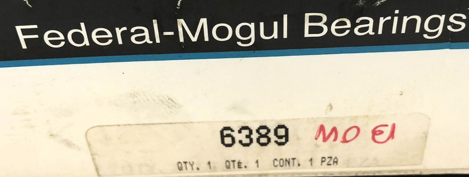 Bower Tapered Roller Bearing Cone 6389 NOS