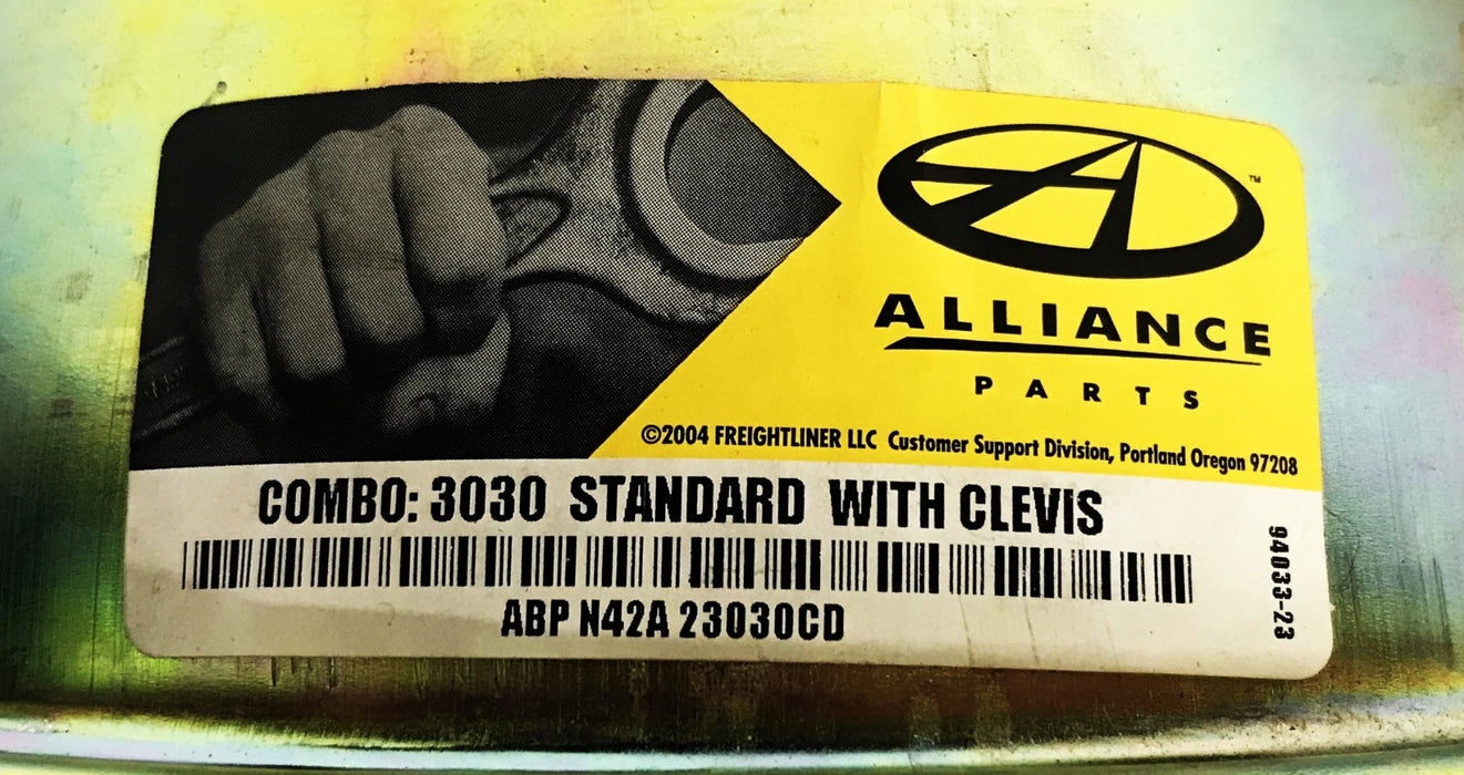 Alliance Type 30 Air Brake Chamber with Clevis ABP-N42A-23030CD NOS