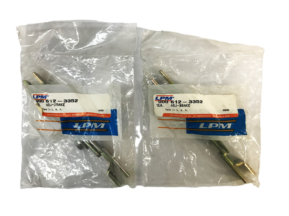 LPM Forklift Break Adjuster 612-3352 [Lot of 2] NOS