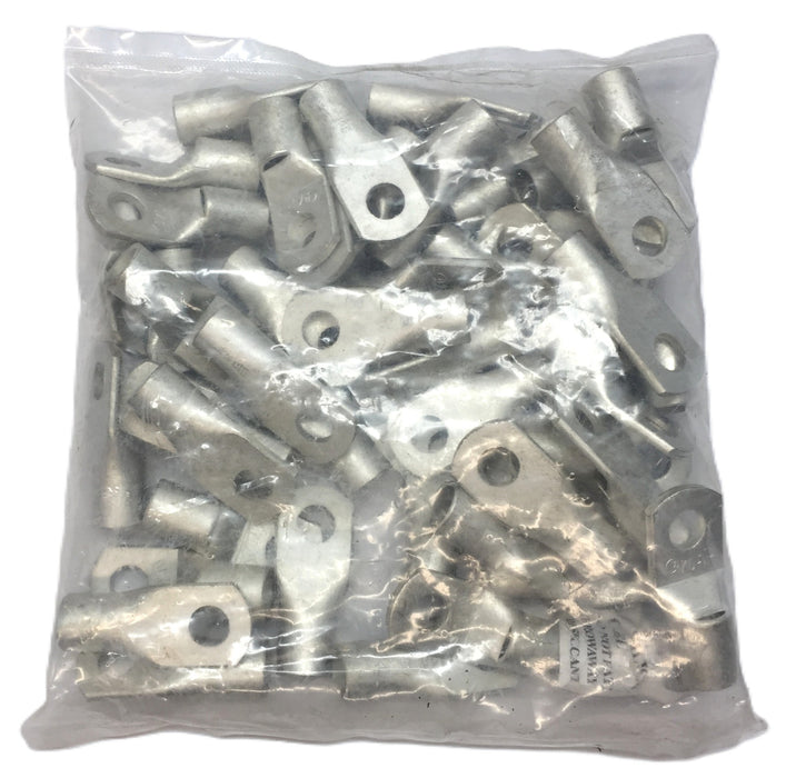 Copper Cable Lugs Uninsulated Cable Ring Terminal SC70-10 [Lot of 50] NOS