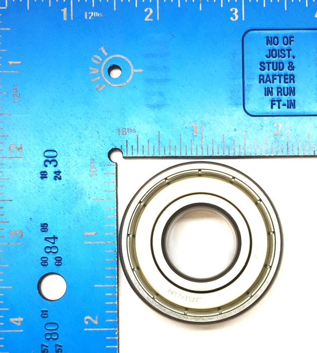 Nachi Quest Single Row Ball Bearing 6204ZEC3 (6204ZZE) [Lot of 3] NOS