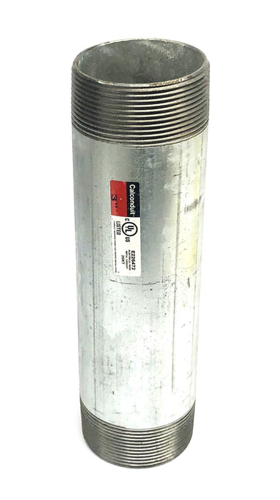 Picoma 3 inch x 12 inch Galvanized Conduit Nipple 5786 NOS