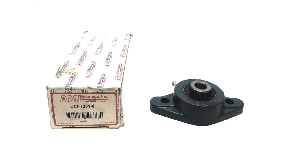 AMI 2-Bolt Flanged Ball Bearing UCFT201-8 NOS
