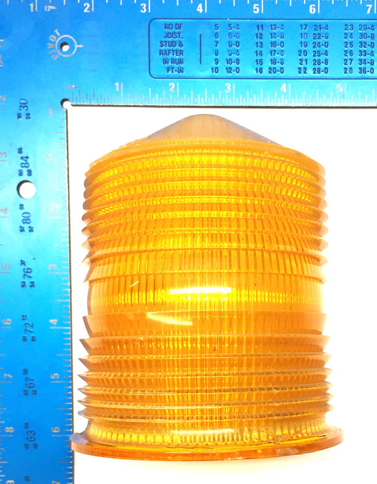 Dietz Tapered Top Amber Lens 77-220 USED